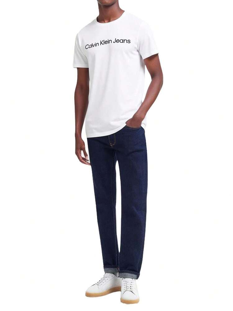 Calvin Klein Men's T-Shirts Bright White - White - View 3