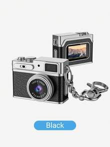 Teckwe 迷你钥匙扣相机，1080P便携式数码相机，摄影口袋摄像机，旅行录像，生日圣诞礼物，时尚配饰