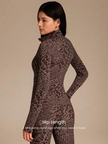 GLOWMODE FeatherFit™ 修身高性能夹克 - 肉桂靈感 - 查看 2