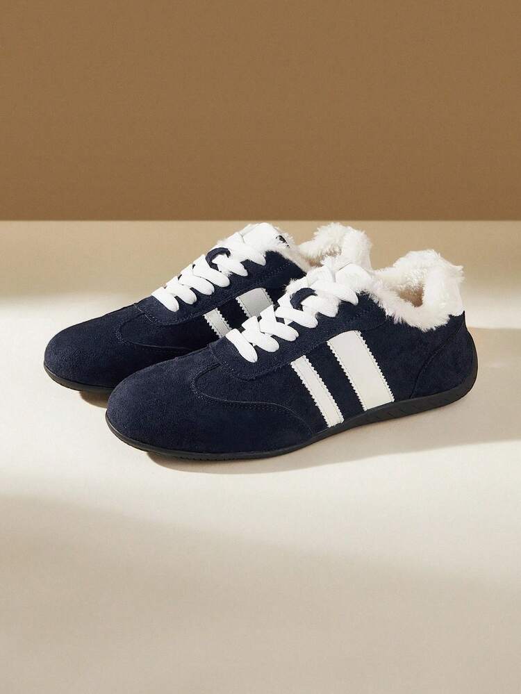 CUCCOO EASI Women's Flat Thermal Lined Casual Sneakers