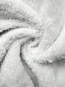 SHEIN 大码孕妇纯色休闲保暖裤 - 黑色 - 查看 7