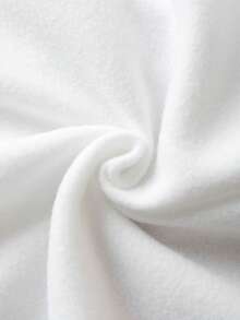 2 件套年轻男孩树叶印花圆领长袖运动衫和运动裤休闲宽松套装，秋冬 - 卡其色 - 查看 6