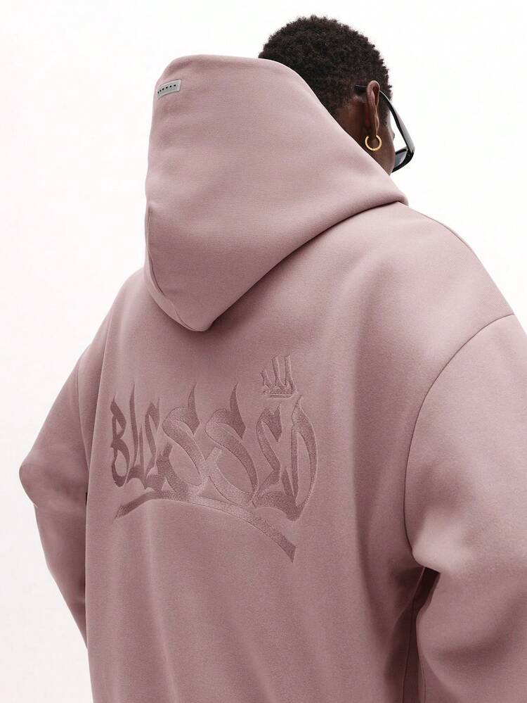 Graphic Hoodie With Crown Design