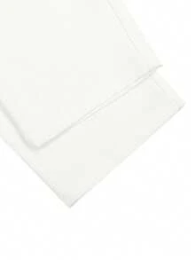 Manfinity Homme Pantalon plissé blanc pour hommes, pantalon habillé polyvalent et - Blanc - Voir 7