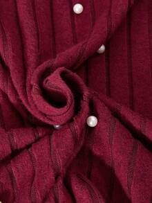 SHEIN ChillGRL Teens' Casual Patchwork Solid Color Long Sleeve Short Dress, Suitable For School, Commuting, Outing, Can Be Paired With Jackets, Coats, Windbreakers