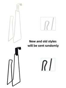 1PC No Drilling Wall Mounted Bathroom Kitchen Toilet Paper Holder Dispenser Roll Towel Rack Storage Organizer Shelf Shoe Drying Rack For Home Hotel Dorm Room Organization - Multicolor - View 7