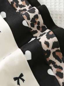 Cozy Pixies 4pcs Baby Girl Butterfly Pattern Knitted Soft Elastic Waist Pants Set Toddler Leggings Baby Girl Leggings Animal Print Clothes Toddler