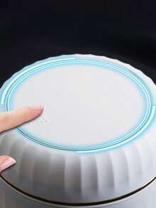 Mini Desktop Trash Can, Pedal Style Waste Bin For Living Room, Bedroom, Car, Dining Room - Multicolor - View 5