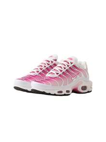 Nike Air Max Plus Women's Sneakers Pink Fade CZ7931 - White/Fire Pink-Pink Foam -Black - View 2