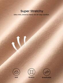 LUVLETTE 2条装中腰基础款隐形三角裤女士内裤套装 - 休闲舒适