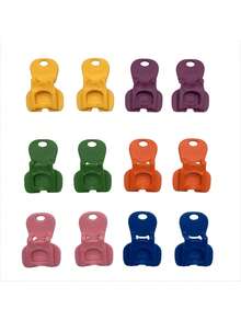 1/6/12Pcs Beverage Can Opener, Colorful Beverage Can Protector Sleeves Suitable For Soda, Beer, Cola, Prevent Insects, Bees, Dust At Parties, Barbecues, Beaches - Multicolor - View 11