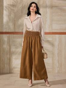 Modelyn Modische minimalistische neue Stil Hosen für Damen