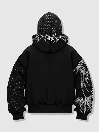 Street Life Sudadera con capucha de hombre para otoño/invierno, prenda de calle personalizada