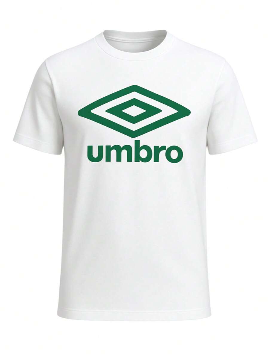 Men's T-Shirt White - White Green - View 1