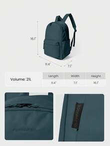 GLOWMODE Multi-Compartment Backpack Commuting Travel Exercise 21L Fall Winter