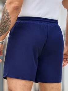 Manfinity VCAY 3pcs Pack Men's Casual Digital Print Swim Shorts, Suitable For Holiday - Multicolor - View 2