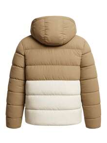 Puma Mono Women's Hooded Jacket Beige - Alpine Snow - View 2
