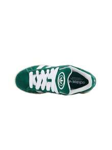 Adidas Campus 00s Men's Sneakers Dark Green / Cloud White / White H03472 - Verde scuro / Bianco nuvola / Bianco sporco - Visualizzare 3