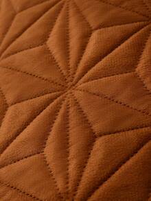 1 Stück, einfarbiger Kissenbezug, weicher geprägter Kissenbezug mit diamantförmiger Struktur, natürliche Heimdekoration für Sofa und Wohnzimmer