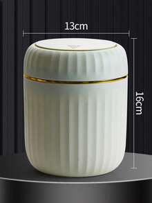 Mini Desktop Trash Can, Pedal Style Waste Bin For Living Room, Bedroom, Car, Dining Room - Multicolor - View 13