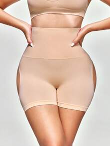 SHAPORA Quần bó định hình eo cao cho nữ - Màu be - Xem 3