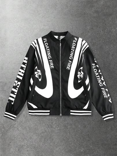 Street Life Giacca da corsa da uomo, adatta per l'autunno/inverno