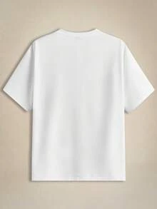 EASEVO 3 件套加大码男士纯色修身圆领短袖 T 恤适合夏季日常穿着