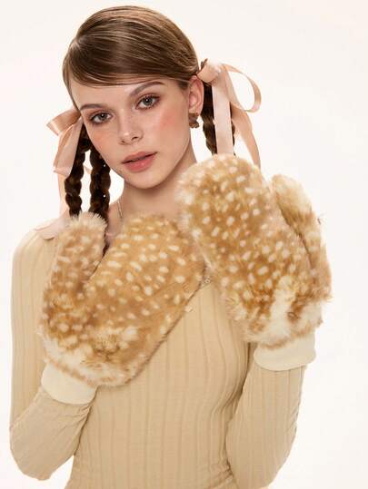 Kawaii Guantes de mujer