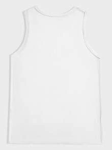 SWAVVY 3pcs Pack Men's Knitted Casual Round Neck Tank Top - Khaki - View 5