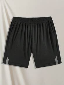 Manfinity VCAY 3pcs Knitted Casual Solid Color Pleated Shorts Set - Multicolor - View 5