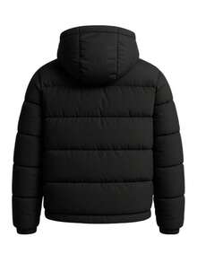 Puma Mono Damen-Kapuzenjacke Schwarz - PUMA Schwarz - Übersicht 2