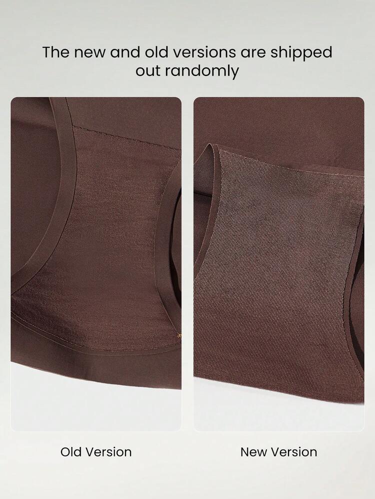 1 Pack Sculpt Fit High-Rise Waist Smoothing Effect Coverage Underwear Daily Casual
