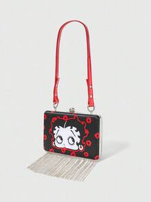 Betty Boop | ROMWE 女士时尚晚宴手提包 - 彩色 - 查看 3