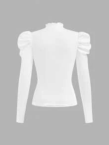 SHEIN 少女三件套休闲简约舒适插肩袖长袖T恤 - 彩色 - 查看 6