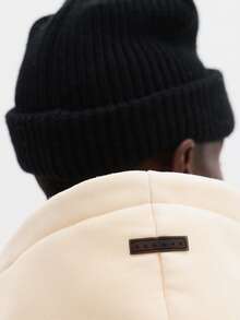 SUMWON 全拉链连帽衫和运动裤套装，带抽绳帽、中央口袋和弹性腰带，休闲家居服 - 淡黃色 - 查看 8