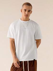 Manfinity VCAY Multi-Piece Sets Men's Knitted Casual Loose Fit Short Sleeve T-Shirts For Daily & Young Wear - Multicolor - View 3
