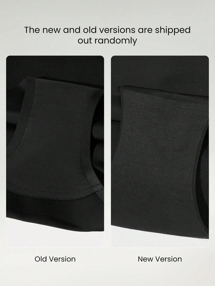 1 Pack Sculpt Fit High-Rise Waist Smoothing Effect Coverage Underwear Daily Casual