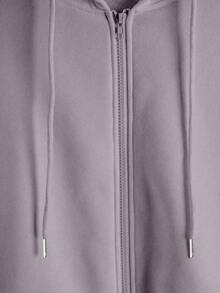 INAWLY Áo sweatshirt nữ đa năng, phong cách thường ngày, phù hợp cho mùa thu, mùa tựu trường, món đồ thời trang không thể thiếu, chụp ảnh đường phố, kỳ nghỉ, trang phục thể thao, thời trang thường ngày, áo khoác mùa đông, áo khoác mùa thu. - Bụi tím - Xem 6