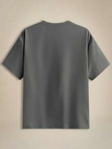 EASEVO 3 件套加大码男士纯色修身圆领短袖 T 恤适合夏季日常穿着