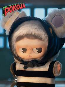 MONBOO 森林小镇玩具盲盒，舒缓娃娃摆件，可动人偶，大型悬挂装饰，生日和节日可爱礼物，节日礼品。非毛绒填充。 - 彩色 - 查看 4