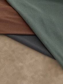 HIMLAND 3pcs Pack Men's Fashion Knitted Casual Summer Simple Tank Top