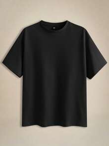 EASEVO 3 件套加大码男士纯色修身圆领短袖 T 恤适合夏季日常穿着