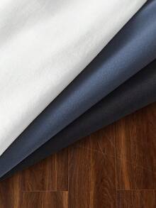 Manfinity VCAY 年轻男士针织休闲宽松短袖多件装，时尚日常穿着 - 彩色 - 查看 5