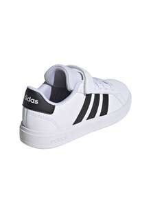 Adidas Grand Court 2.0 Kids' Sneakers Cloud White / Core Black Shoes IH5529 - Trắng mây / Đen cơ bản / Trắng mây - Xem 3