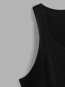 EASEVO 2 Pack große Größen Herren Lässig Schwarz & Weiß Strick Rundhals Pullunder, geeignet für Sommer, Schule