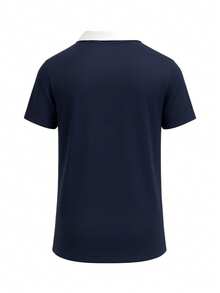 Nike Strike 24 Men's Dri-Fit Training Shirt Navy Blue - Blue - View 2