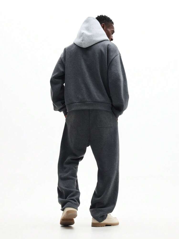 Hoodie Co-Ord Set With Contrast Hood