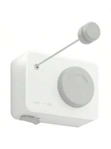 1pc Retractable Clothesline Indoor, Non-Sagging Outdoor Clothes Line Retracting Heavy Duty Clothes Drying Laundry Line Wall Mounted Stainless Steel Line-(Grey,Black,White)