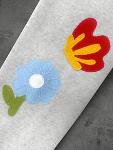 PAVTROS Men's Casual Floral Embroidered Hoodie Sweatshirt, Autumn/Winter Flower Hoodie Graphic Hoodies Street Wear Y2k Hoodie Men Puff Print Hoodie, Long Sleeve Top