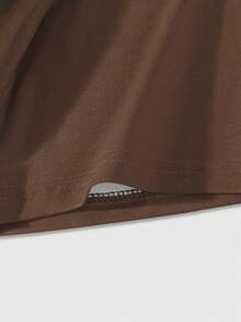 ROMWE MEN Grunge Punk 男士休闲骷髅印花圆领短袖T恤，夏季 - 彩色 - 查看 4